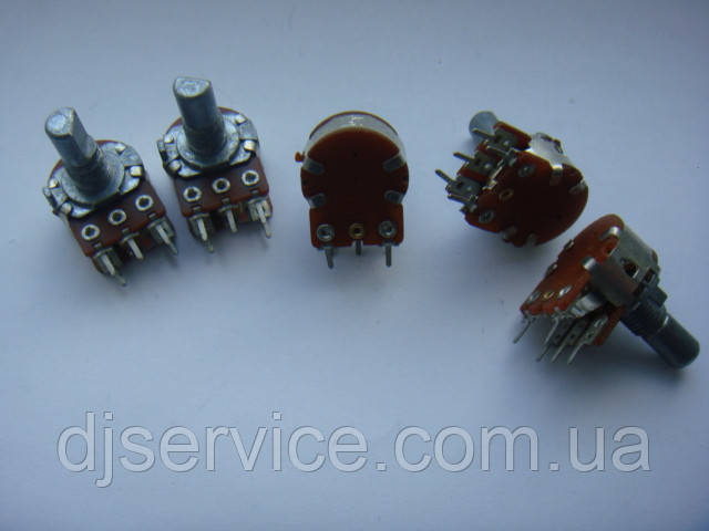 Потенціометр RK16 104b (100kb) з вимикачем