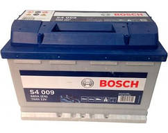 Автомобільний акумулятор BOSCH 74 A (Бош) 74 Ампер BO 0092S40090