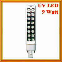 Новое Поступление: Лампа UV LED 9 Watt Запасная к Лампа УФ 36 Ватт для Сушки Ногтей. Код 1569