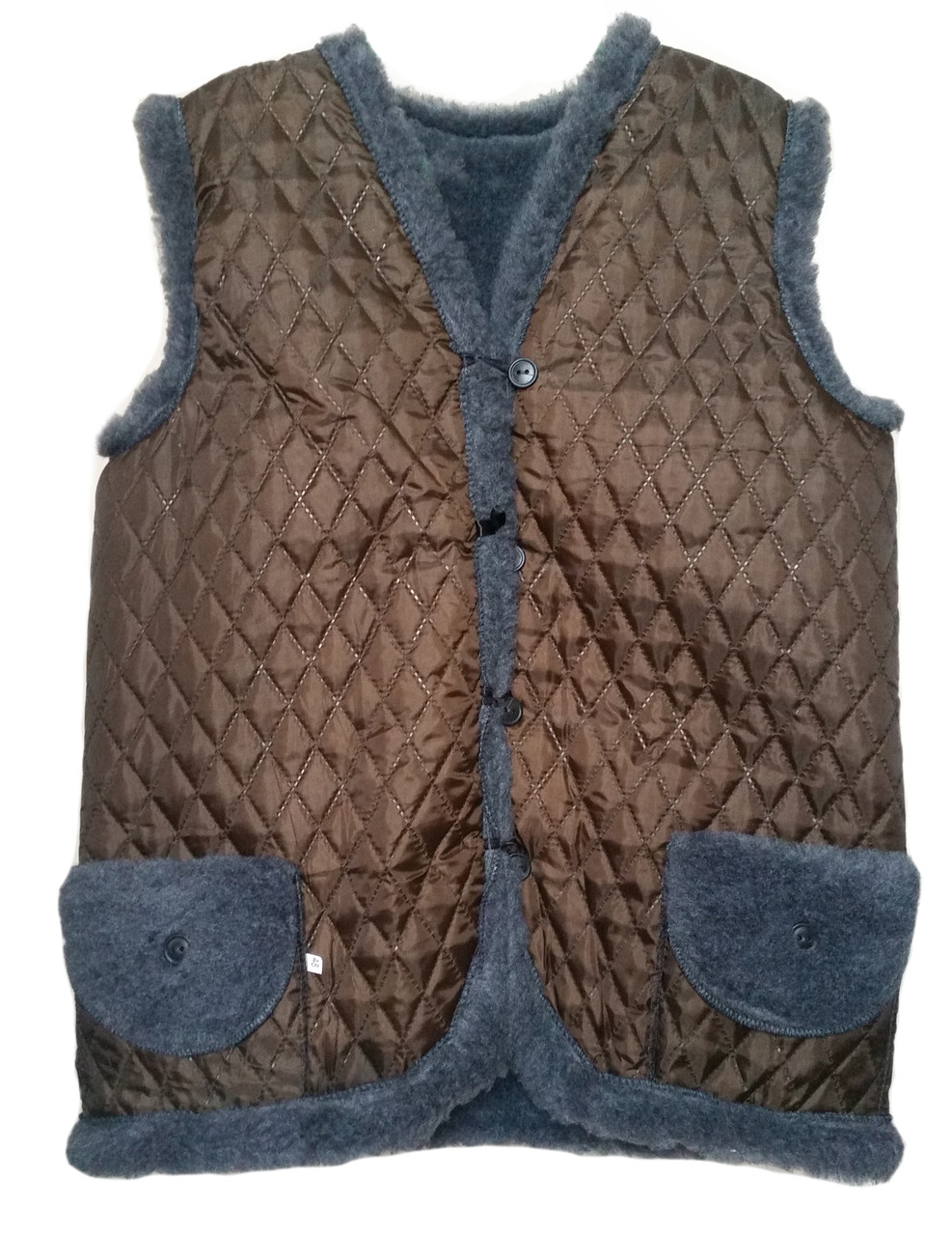 Жилетки, тілогрійки на штучному хутрі