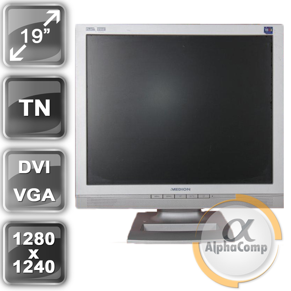 Монітор 19" Medion MD32119PR (4:3/DVI/VGA/колонки) class A БУ