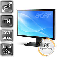 Монітор 22" Acer V223W (TN/16:10/DVI/VGA/колонки) class A БУ
