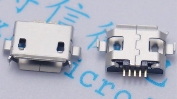 Роз'єм гніздо micro USB 5pin