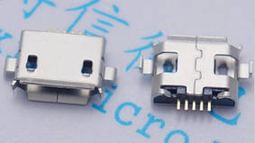 Роз'єм гніздо micro USB 5pin