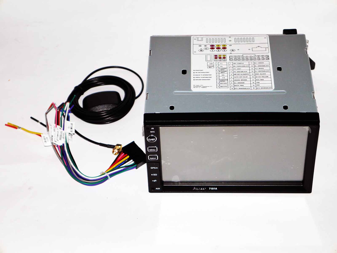 Магнітола 7101A 2din GPS+USB+BT+TV