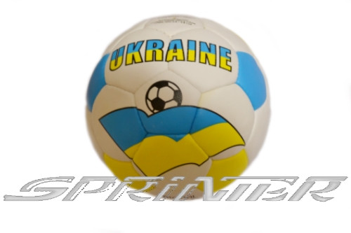 М'яч футбольний із символікою України.1106