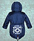 Дитяча демісезонна куртка для хлопчика подовженого фасону, фото 7