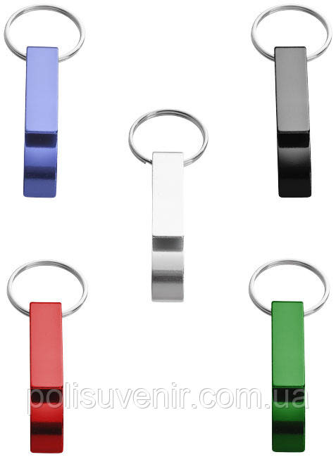 Алюмінієвий брелок-відкривачка для пляшок і банок Тао, фото 1