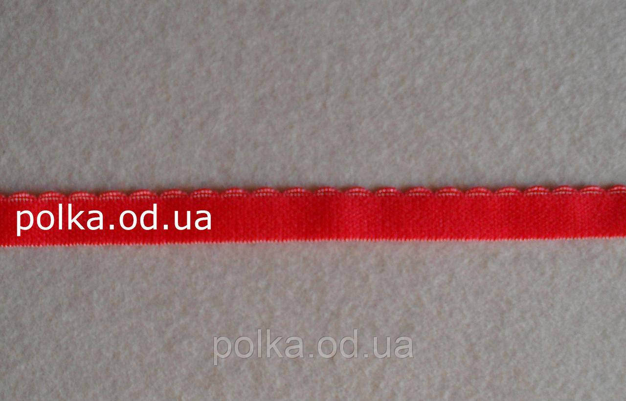 Гумка для білизни, ширина 10 мм, колір темно-червоний (Туреччина)