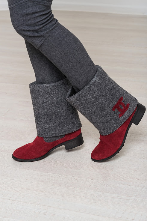 Жіночі напівчоботи — валенки (різні кольори) ТМ Bona Mente, фото 1