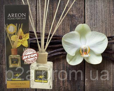 Ароматизатор для дому Areon Home Perfume 150ml Vanilla Black (Ваніль чорна)