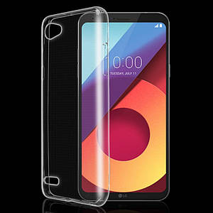 Ультратонкий чохол для LG Q6 прозорий