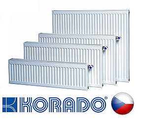 Сталевий радіатор KORADO 22 тип 500 х 500 (Чехія)