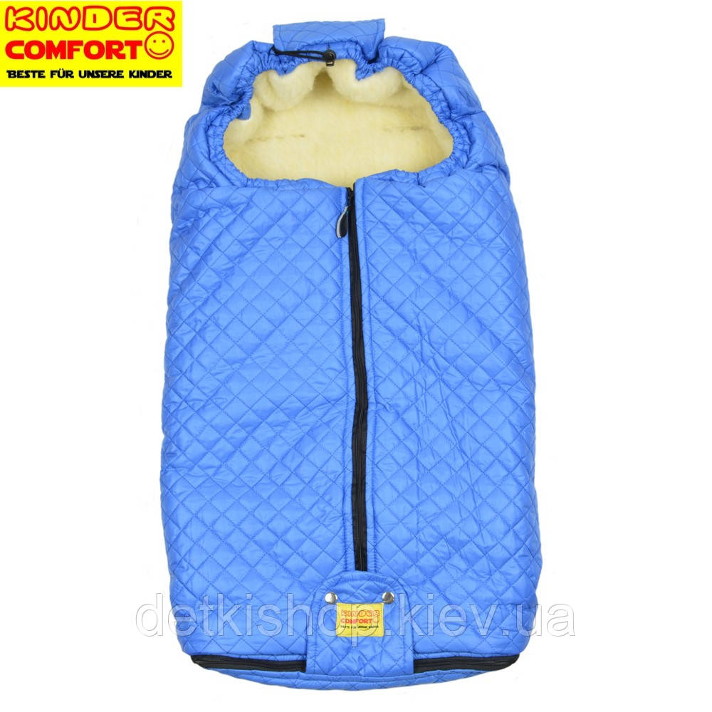 Конверт на овчине Kinder Comfort Arctic Fashion Himmelblau - фото 2 - id-p581708011