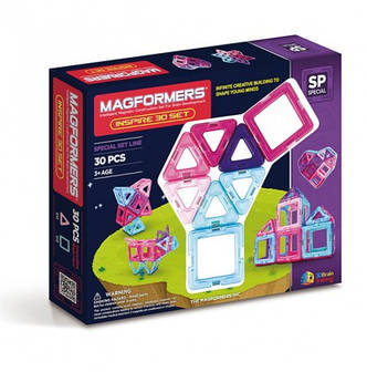 Конструктор магнітний ТМ Magformers Натхнення 30 елементів, фото 2