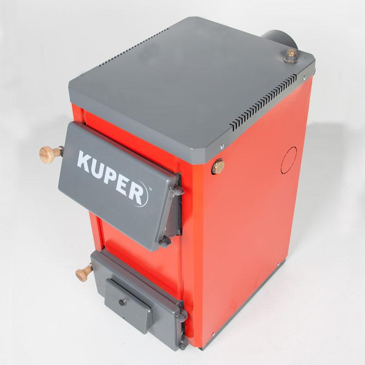 Котел твердотопливный Kuper-15Lux с возможностью подключения ТЭНа - фото 6 - id-p581728555