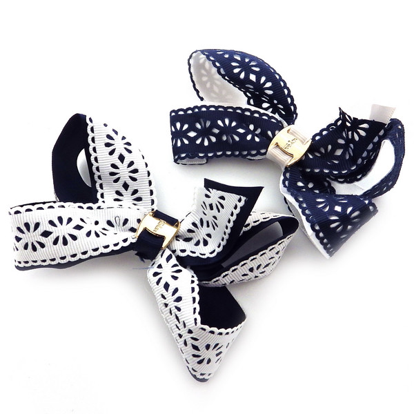 Шпилька для волосся шкільний бантик, фото 1