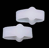 Силіконовий коректор-фіксатор на великий палець ноги, комплект 2 шт., фото 4