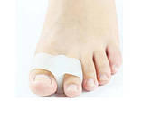 Силіконовий коректор-фіксатор на великий палець ноги, комплект 2 шт., фото 2