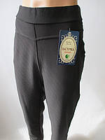 Жіночі утеплені лосини чорного кольору.