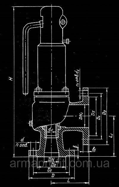 ТОВ Армапрофит Клапан запобіжний
