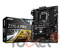 Материнская плата MSI Z270-A PRO (6+1 видеокарт)