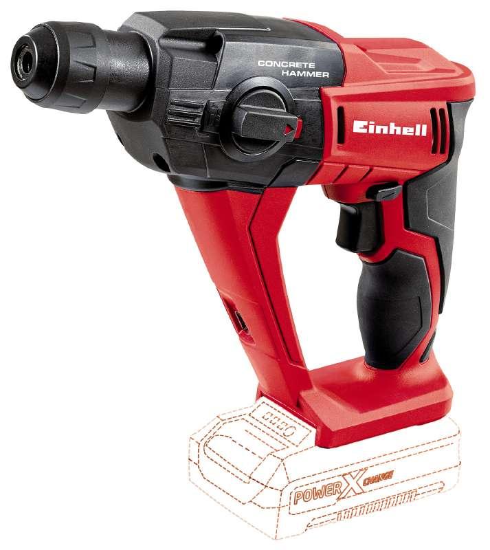 Акумуляторний перфоратор Einhell TE-HD 18 Li solo X-Change