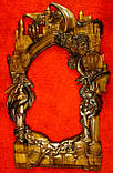 Рама різьблена для дзеркала Дракони (Ігри престолів) 120*70 см, фото 3