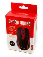 USB провідна мишка оптична миша Havit HV-MS753 Red