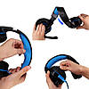 Навушники ігрові Kotion Each G2000 з мікрофоном та підсвіткою, блакитні, фото 5