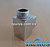 Квадратний трійник PREMIUM CUBE chrome 1/2" з ущільнювальним кільцем для рушникосушок, Італія, фото 3