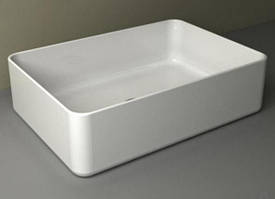 Раковина на стільницю Devit Quadra 1512132 тонкостінна