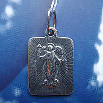Срібна підвіска Святий Олександр Невський, фото 3