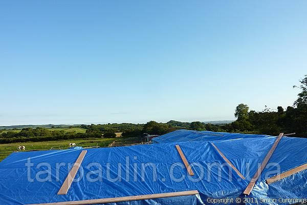 Плівка покрівельна Тарпаулін — плівки покрівельні, фото 1