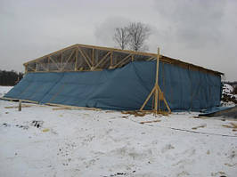 Будівельні тенти Тарпаулін