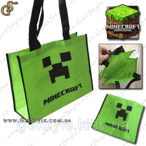 Сумка Minecraft - "Creeper Bag"