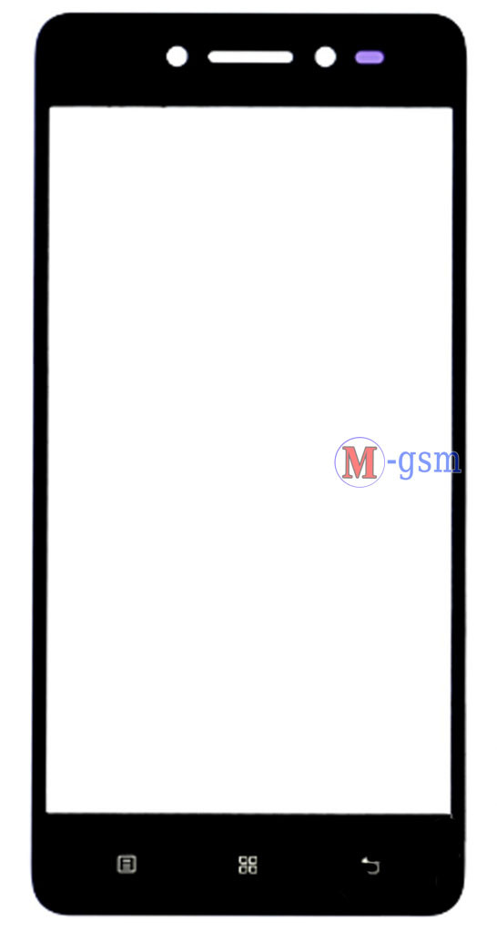 Корпусне скло на Lenovo S90 Graphite чорне