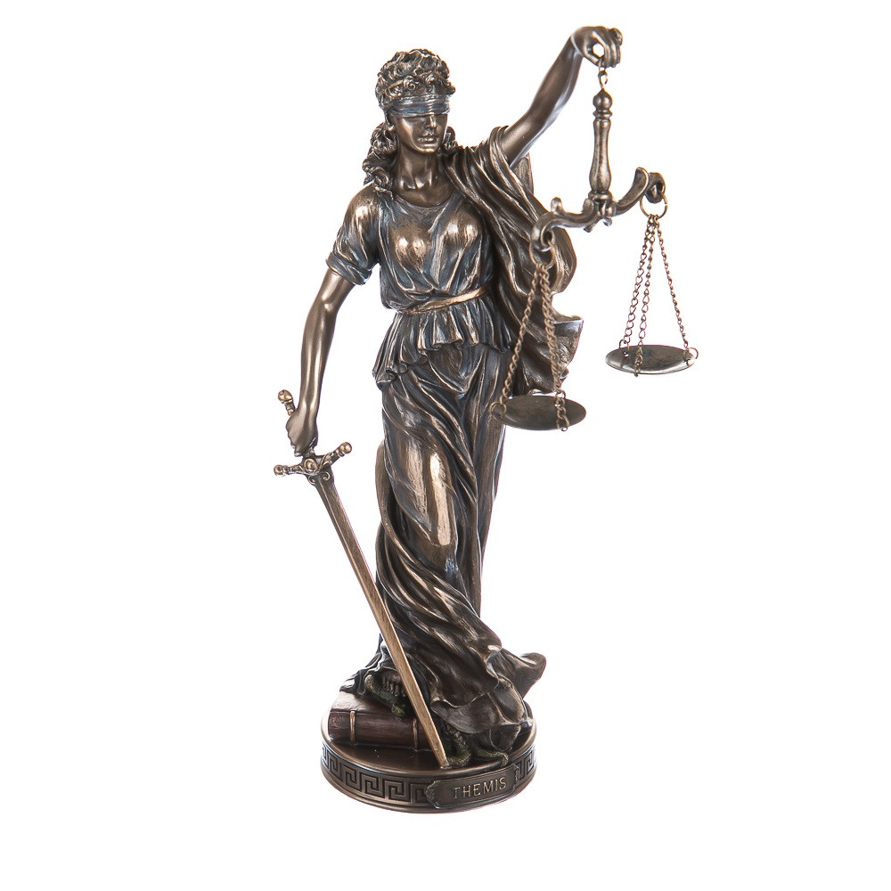 Богиня правосуддя Феміда 26 см Veronese 76420A4