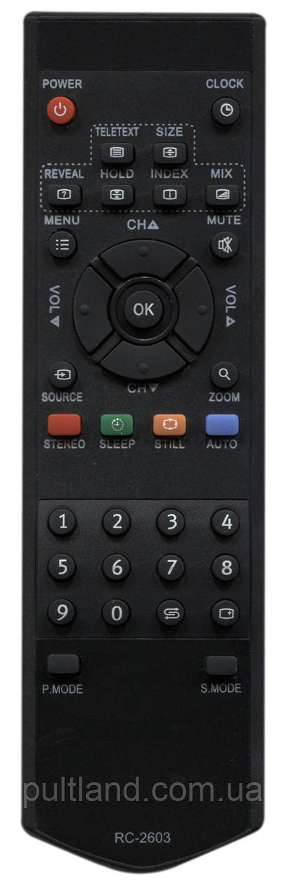 Пульт для телевізора Sanyo RC2603