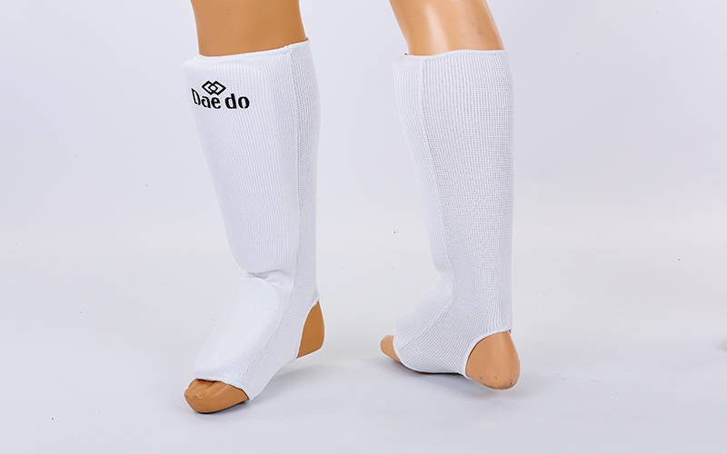 Захист стопи та гомілки "чулок" Daedo (еластан) біла, фото 1