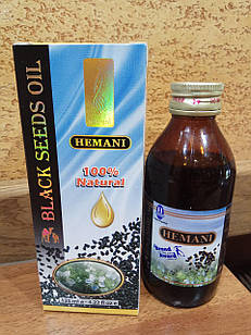 Олія 100% чорного кмину Хемани (до12.2025) Black Seeds Oil HEMANI Пакистан Сильний імунітет Здоров'я 125 мл.