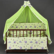 Комплект постільної білизни в дитяче ліжечко Семерка