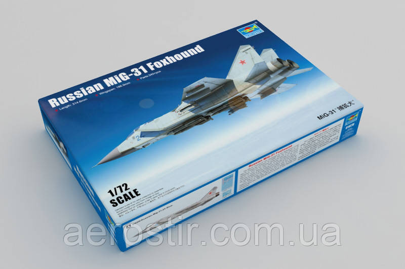 MiG-31 Foxhound 1/72 TRUMPETER 01679, фото 1