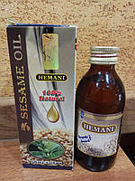 Масло кунжутное (холодный отжим семян кунжута) лучший источник кальция для организма! Hemani Пакистан, 125 мл