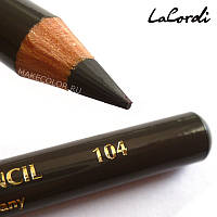 Карандаш для бровей LaCordi №104 Мягкий графит 104 Карандаш для бровей LaCordi №104 Мягкий графит
