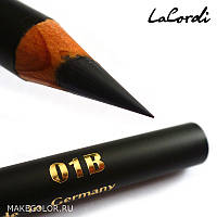 Карандаш для бровей восковый LaCordi "Care & Easy" №01B Черная земля 01В Карандаш для бровей восковый LaCordi "Care & Easy" №01B Черная земля