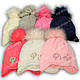 ОПТ Дитячий комплект — шапка та шарф (хомут) для дівчинки, p. 48-50, Ambra (Польща), утеплювач Iso Soft, N50 (5 шт./набір), фото 4