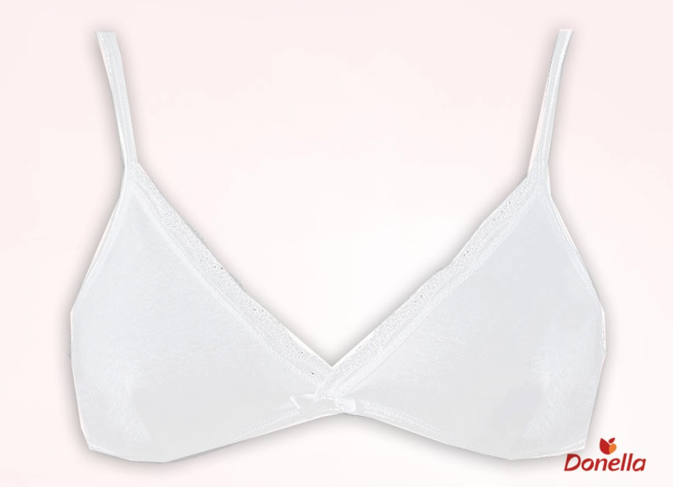 Ліфчик для дівчинки "Білий з мереживом", 14-15 років (зріст 158-164)