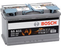 Акумулятор BOSCH 80 Ah (Бош) 80 Ампер BO 0092S5A110