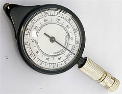 Курвіметр для мап, ручний, туристичний (вимірювач відстані)